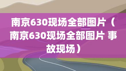 南京630现场全部图片（南京630现场全部图片 事故现场）