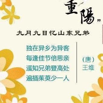 重阳节敬老古诗(春节、元宵节、清明节、端午节、七夕节、中秋节、重阳节的古诗？)