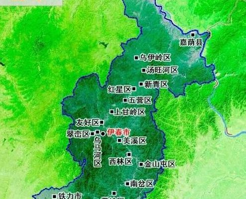 伊春是哪个省（伊春是哪个省的城市地图）