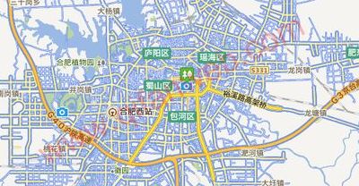 合肥街景地图（合肥景点街）