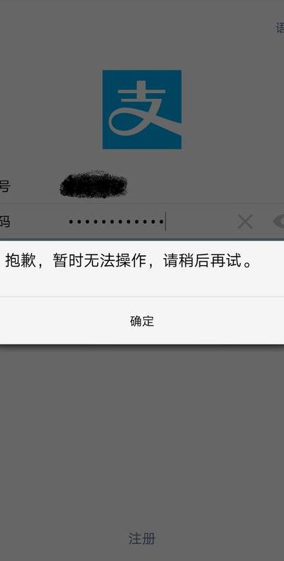 支付宝登陆不上（支付宝登陆不上去怎么回事）