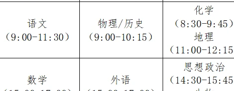 湖南高考时间（湖南高考时间2023年具体时间）