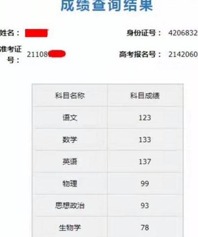 高考成绩如何查询（高考成绩如何查询理综单科）