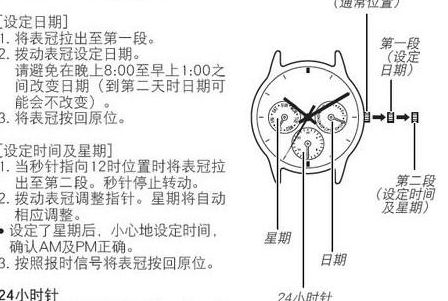 卡西欧手表怎么调时间指针（卡西欧手表怎么调时间指针一致5146）