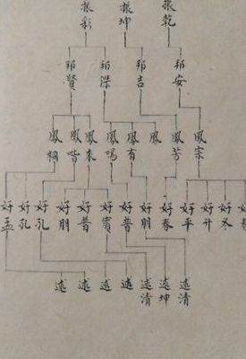 徐姓家谱（徐姓家谱56个字辈）