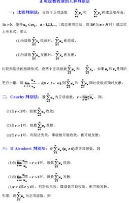 判断收敛和发散技巧（判断收敛和发散技巧的方法）