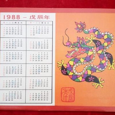 1988年属什么生肖（1988年属什么生肖日历）