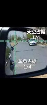 后视镜怎么看（后视镜怎么看后车距离）