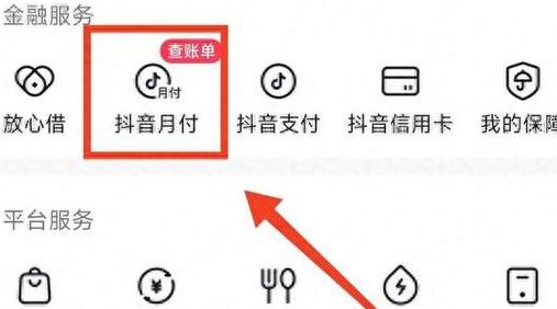 抖音月付在哪里还款（抖音月付在哪里还款怎么关闭）
