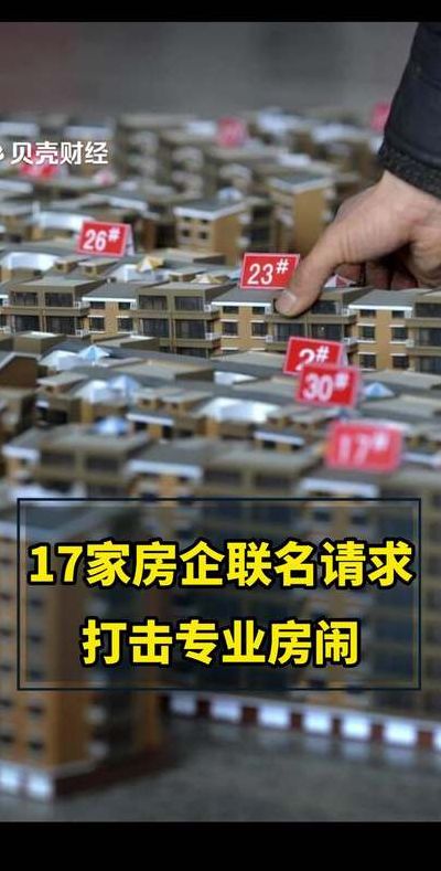 17家房企请求打击专业房闹（严厉打击房地产市场违法违规行为）