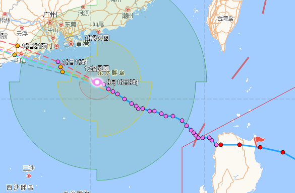 台风山竹实时路径（超强台风山竹路径）