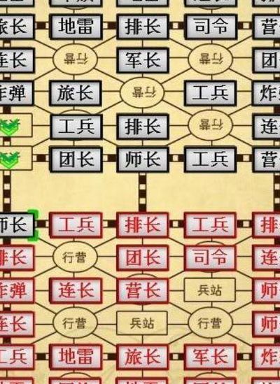 暗棋版军旗（暗棋军旗怎么摆）