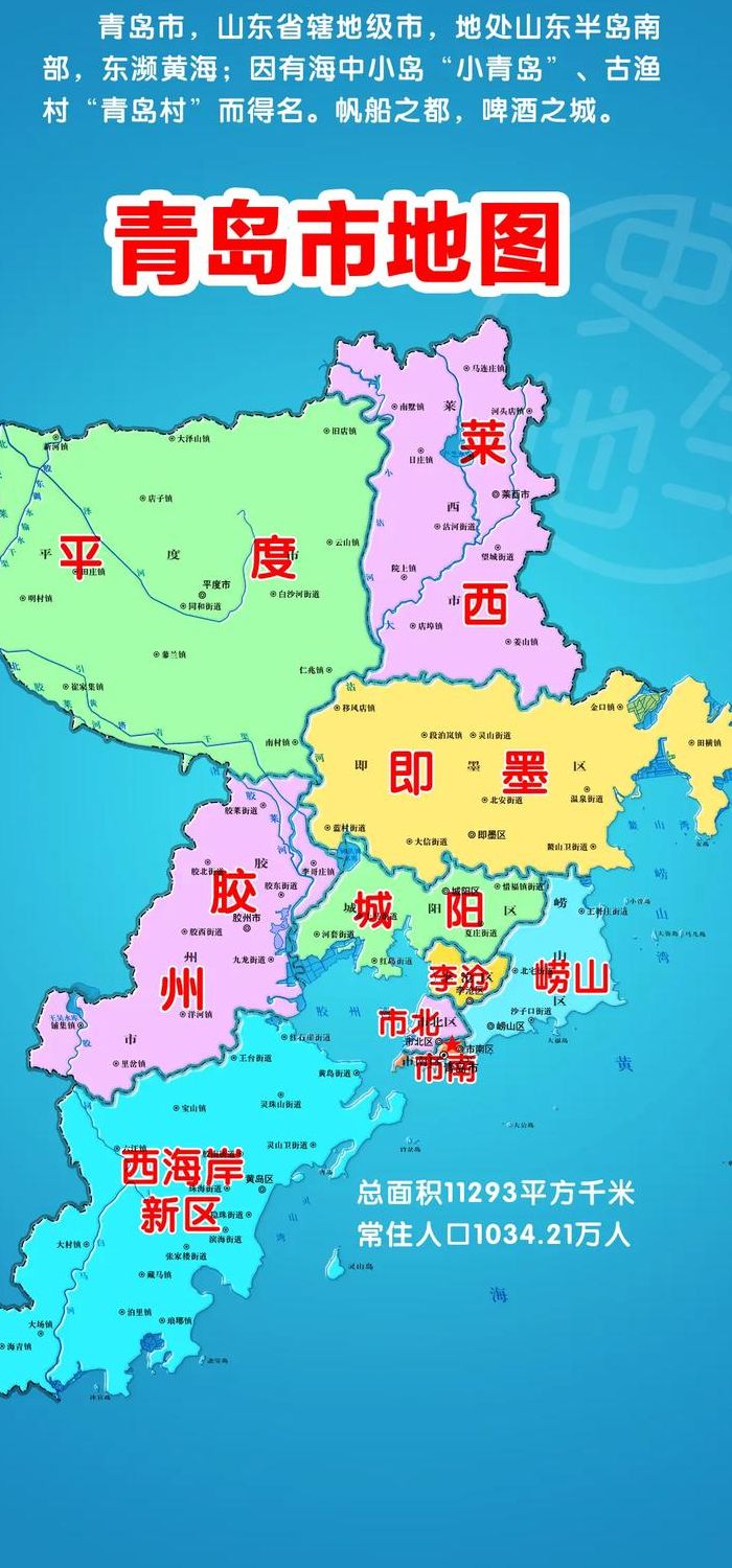 青岛行政区划调整(最新青岛区域划分？)