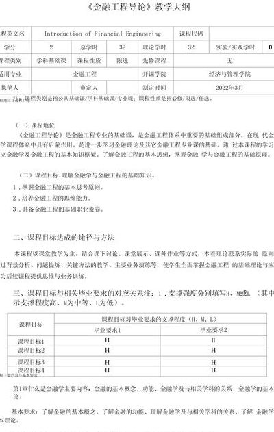 金融工程干什么的（金融工程干什么的工资高）