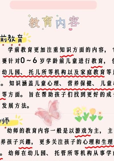 学前教育是不是幼师（学前教育出来可以干嘛）