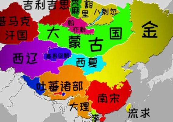 成吉思汗打的天下地图（成吉思汗打的天下地图占世界多少）