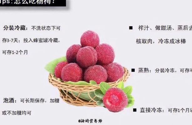 杨梅怎么吃图解法（杨梅,怎么吃）