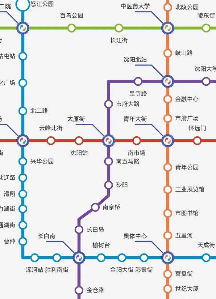 沈阳地铁1号线（沈阳地铁1号线线路图）