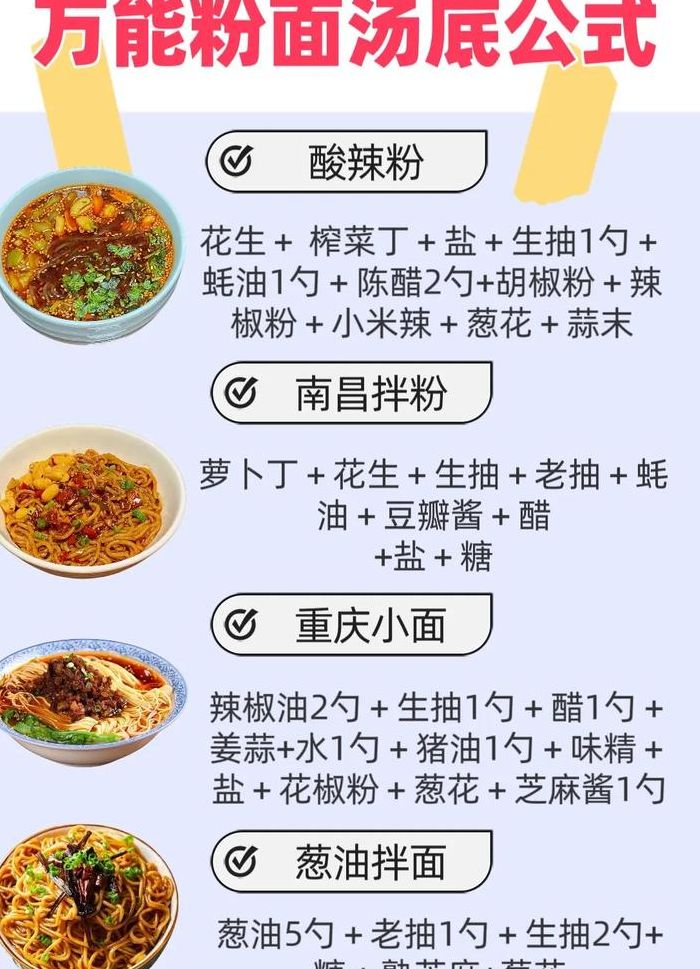 湖南米粉汤料配方（湖南米粉汤料配方大全）