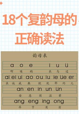 18个复韵母是哪些字母（18个复韵母表图片声调在线视频）