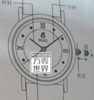 石英表调时间方法（石英表如何调时间才准）