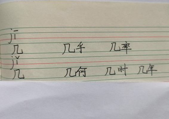 几是多音字吗（几是多音字吗能组什么词）