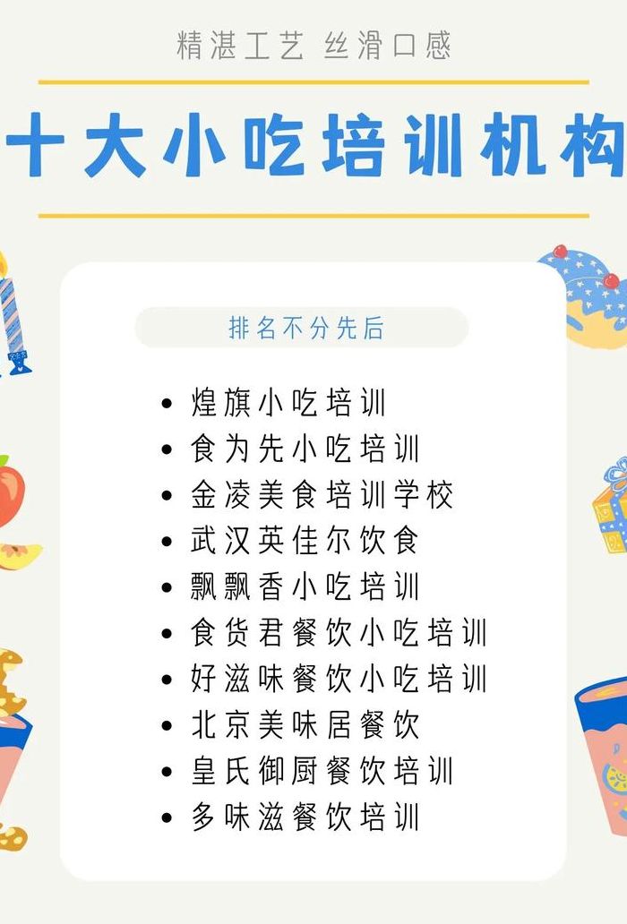 正宗小吃培训学校（小吃培训学校排行）