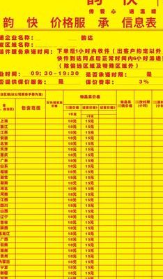 韵达快递多少钱一公斤（韵达快递多少钱一公斤寄省外）