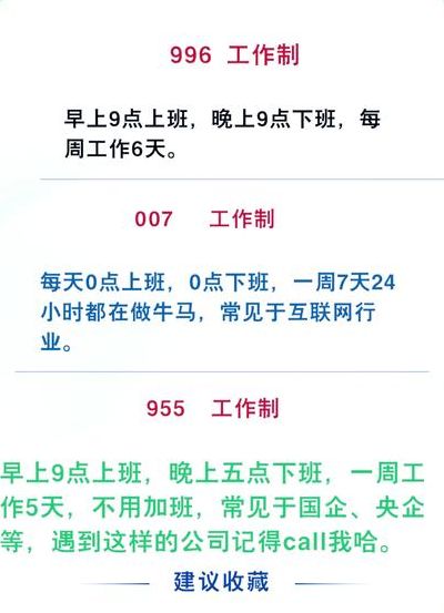 955工作制什么意思（955什么意思工作时间）